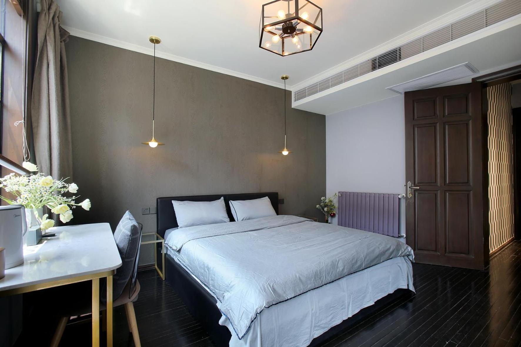 Shanghai Downtown Hills Boutique Guesthouse - Near Metro Line 7, Exit 3, Changping Road Phòng bức ảnh