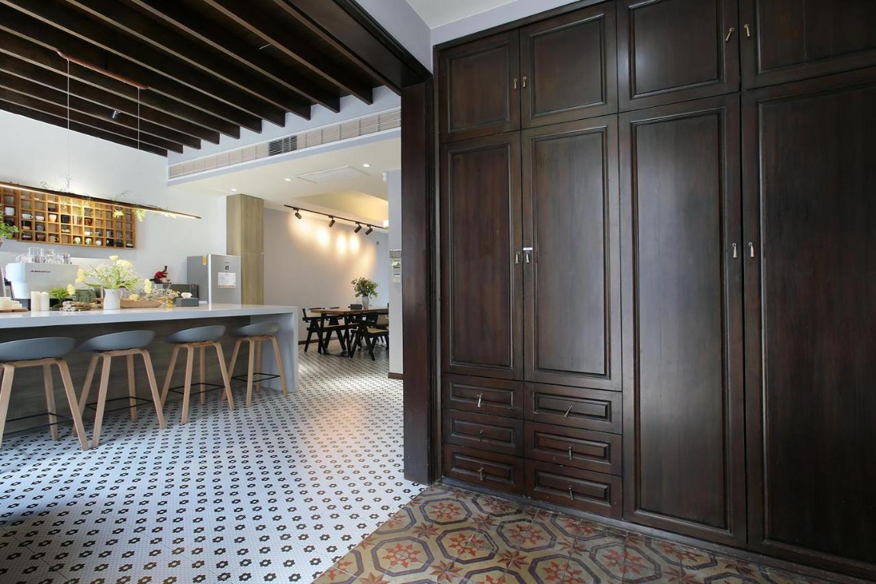 Shanghai Downtown Hills Boutique Guesthouse - Near Metro Line 7, Exit 3, Changping Road Ngoại thất bức ảnh