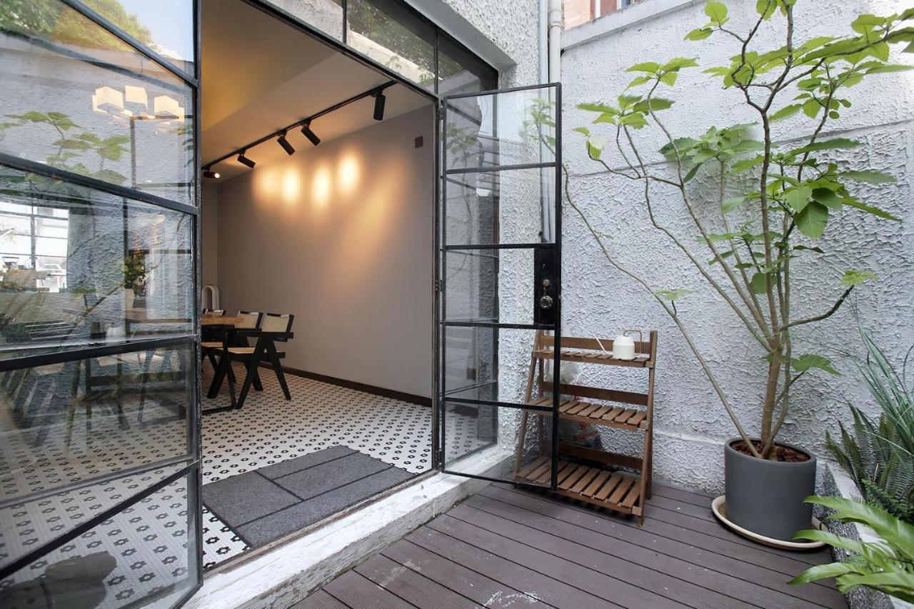 Shanghai Downtown Hills Boutique Guesthouse - Near Metro Line 7, Exit 3, Changping Road Ngoại thất bức ảnh
